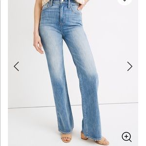 Madewell 11” High Rise Flare Jeans